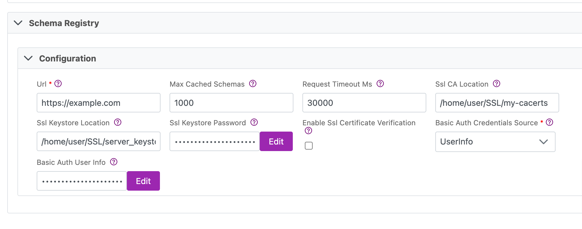 Kafka Schema Registry Example